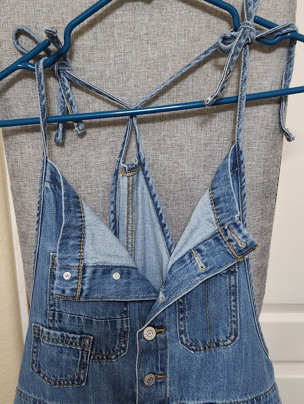 Torrid Denim Overalls Size 14 - Picture 6 of 11